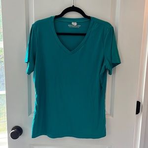 Driequip Women’s Swim Shirt Green size Large